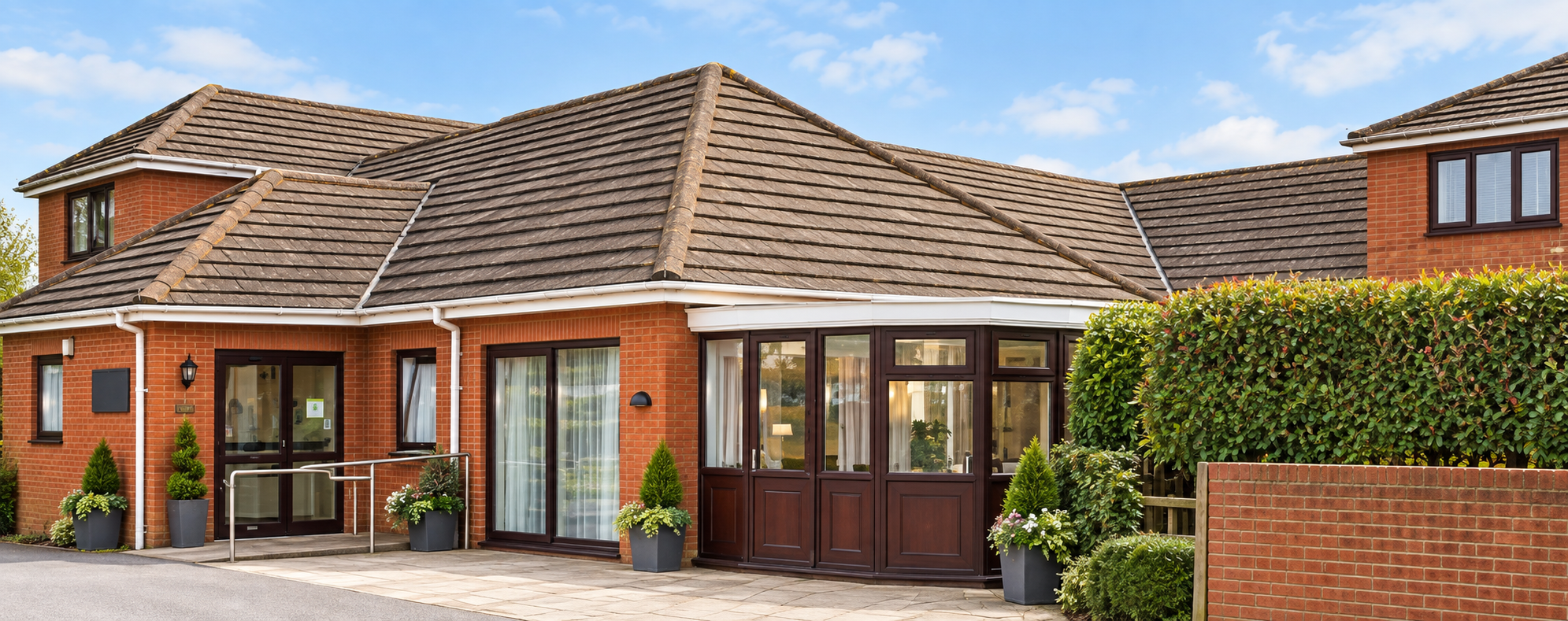 The Haven care home exterior on the High Street in Llanelli